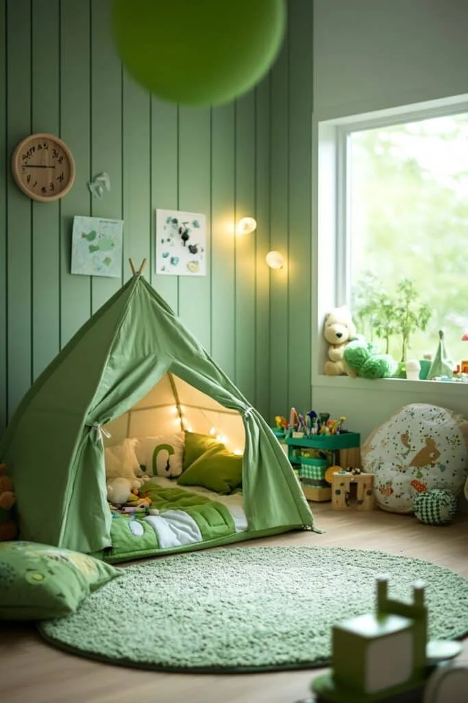 Playful Pistachio Space