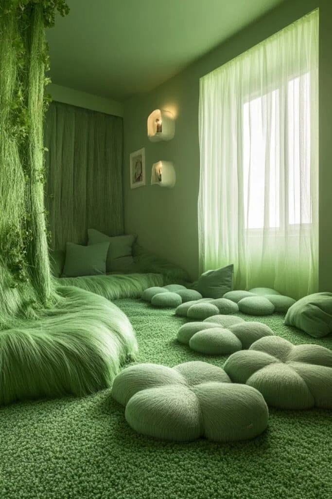 Clover-Themed Playroom