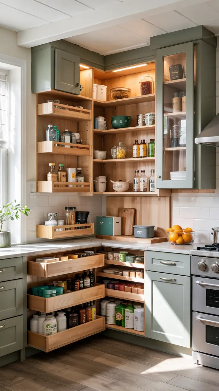Corner Pantry Ideas 2026: Clever Layouts for Modern & Small Kitchens