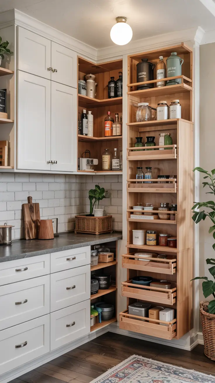 Corner Pantry Ideas 2026: Clever Layouts for Modern & Small Kitchens