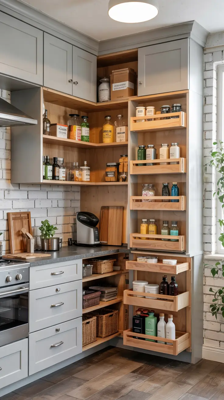 Corner Pantry Ideas 2026: Clever Layouts for Modern & Small Kitchens