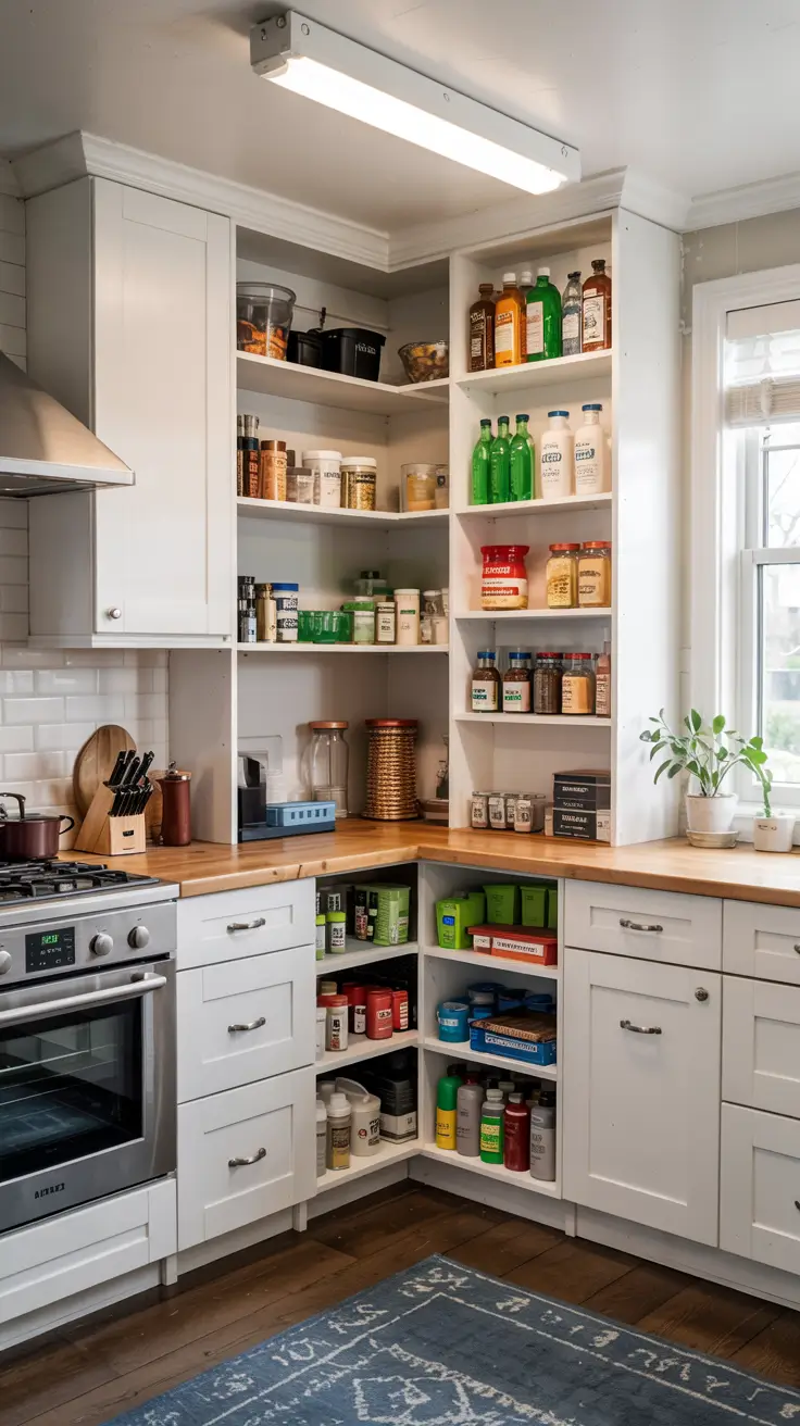 Corner Pantry Ideas 2026: Clever Layouts for Modern & Small Kitchens