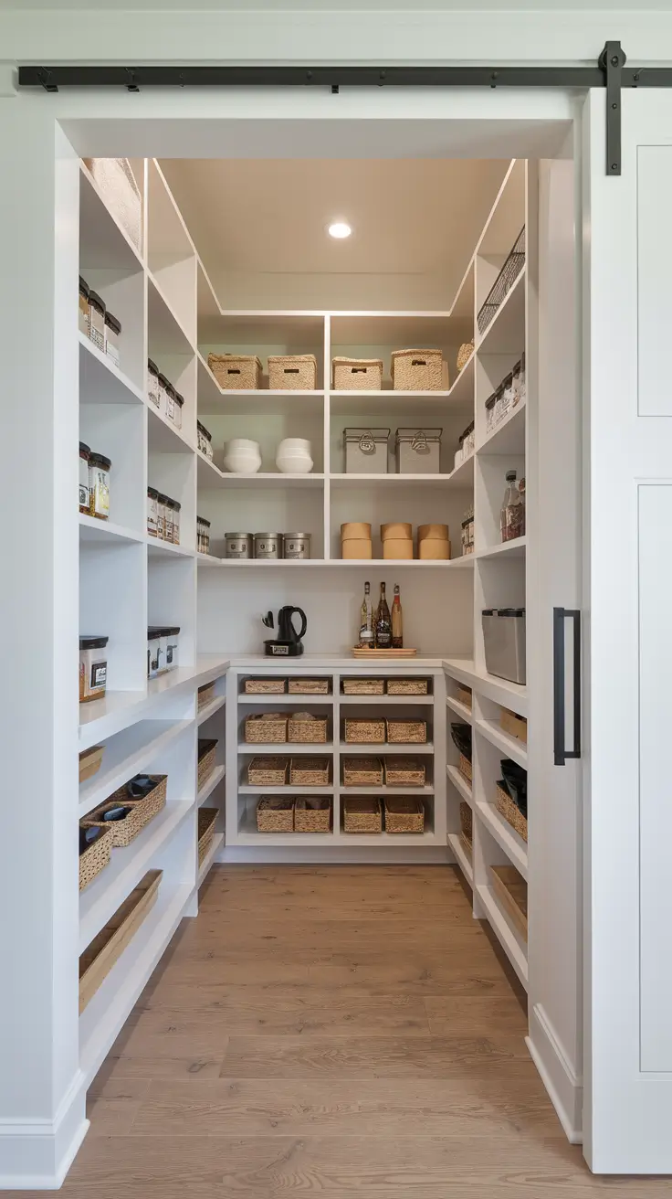 Narrow Walk-In Pantry Ideas 2026: Smart Layouts, Shelving & Design Tips
