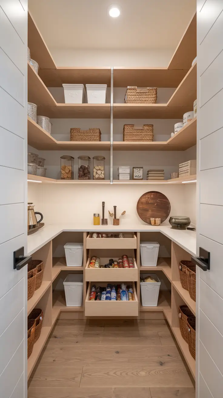 Narrow Walk-In Pantry Ideas 2026: Smart Layouts, Shelving & Design Tips