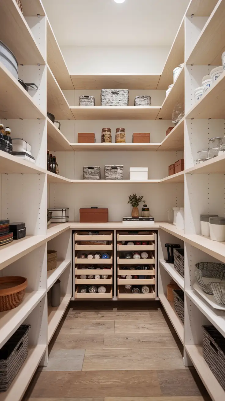 Narrow Walk-In Pantry Ideas 2026: Smart Layouts, Shelving & Design Tips
