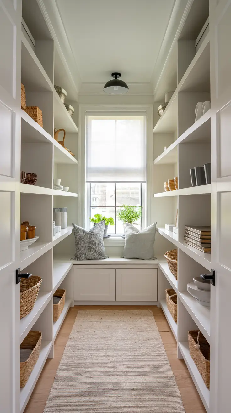 Narrow Walk-In Pantry Ideas 2026: Smart Layouts, Shelving & Design Tips