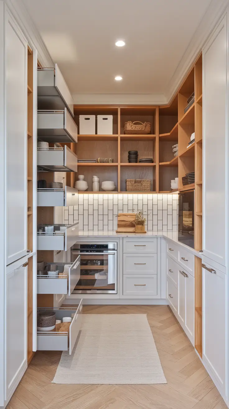 Narrow Walk-In Pantry Ideas 2026: Smart Layouts, Shelving & Design Tips
