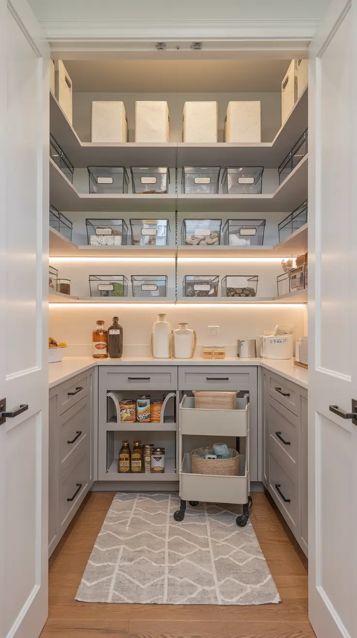 Narrow Walk-In Pantry Ideas 2026: Smart Layouts, Shelving & Design Tips