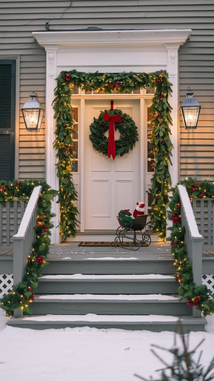 Front Porch Christmas Decor Ideas 2026 — Cozy, Rustic & DIY Inspiration