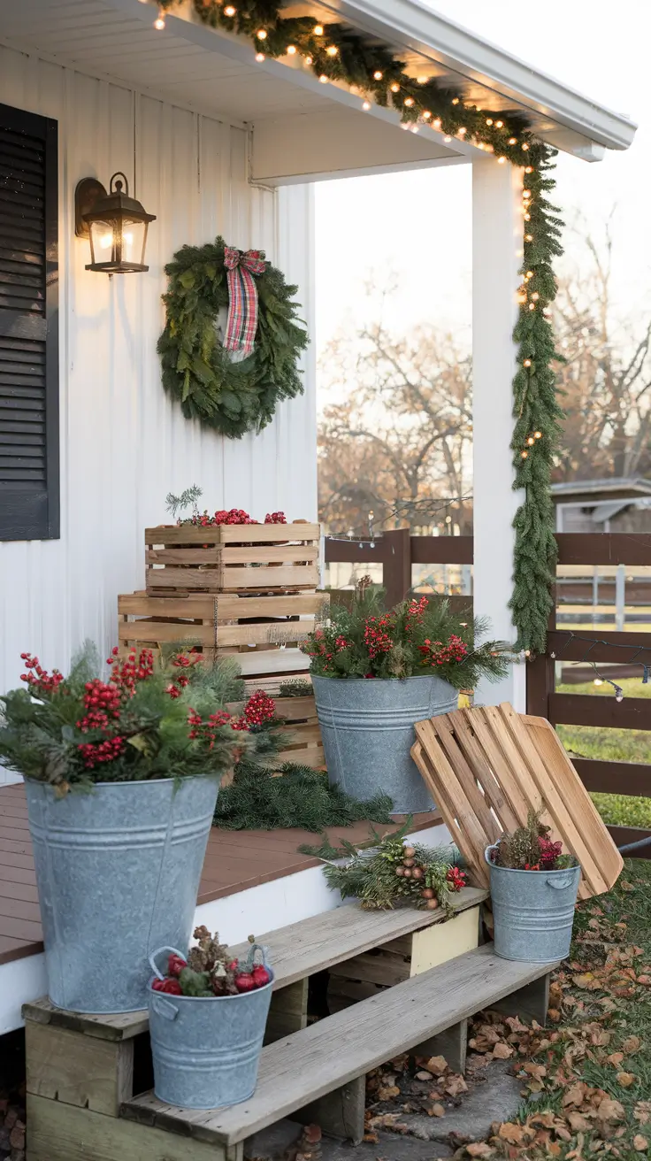 Outdoor Christmas Decorations Ideas 2026: DIY, Farmhouse & Modern Inspiration