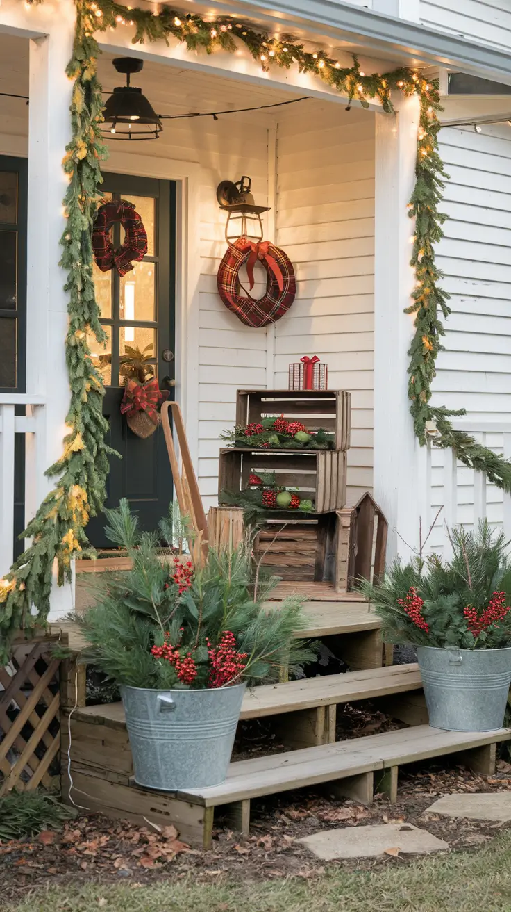 Outdoor Christmas Decorations Ideas 2026: DIY, Farmhouse & Modern Inspiration