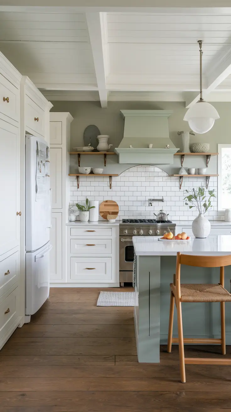 White Kitchen Cabinets Ideas 2026 – Modern, Rustic & Timeless Designs