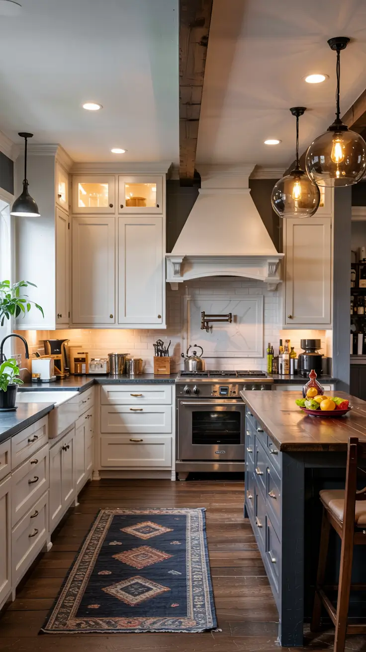 White Kitchen Cabinets Ideas 2026 – Modern, Rustic & Timeless Designs