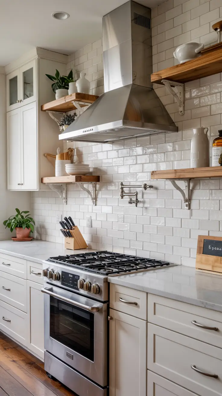 White Kitchen Cabinets Ideas 2026 – Modern, Rustic & Timeless Designs