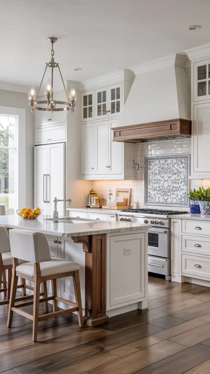 White Kitchen Cabinets Ideas 2026 – Modern, Rustic & Timeless Designs