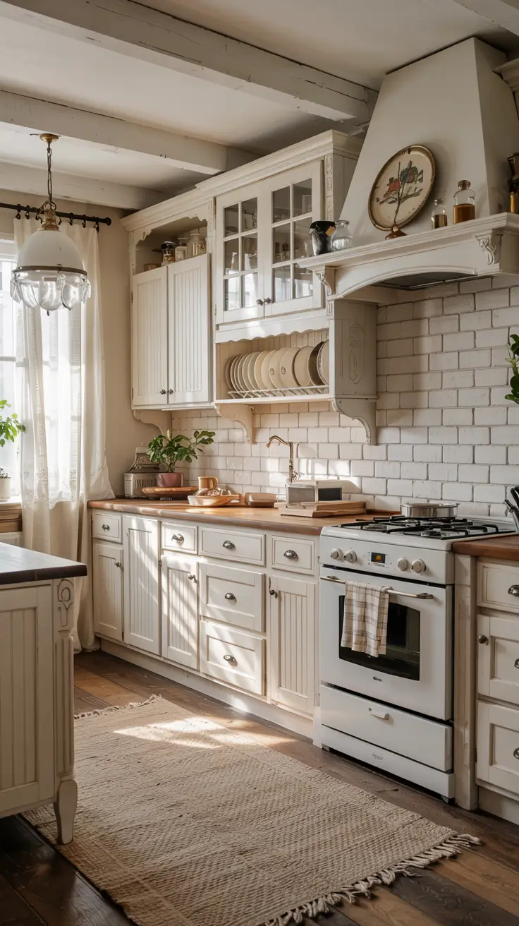 White Kitchen Cabinets Ideas 2026 – Modern, Rustic & Timeless Designs