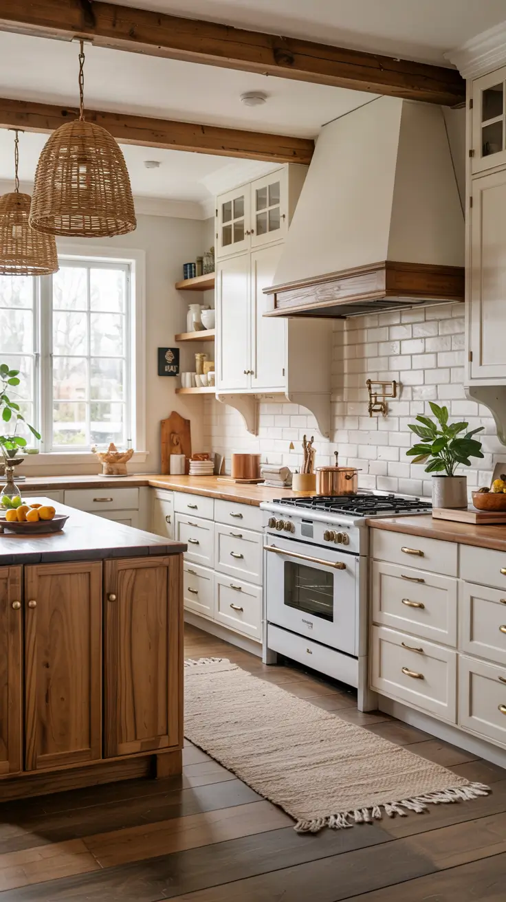 White Kitchen Cabinets Ideas 2026 – Modern, Rustic & Timeless Designs