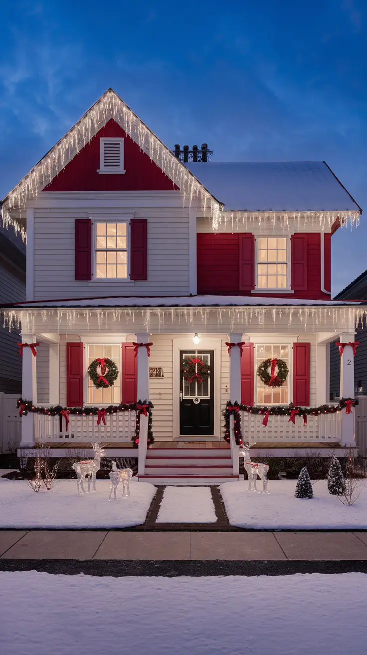 Red and White Christmas Lights 2026: Stunning Outdoor and Tree Decoration Ideas