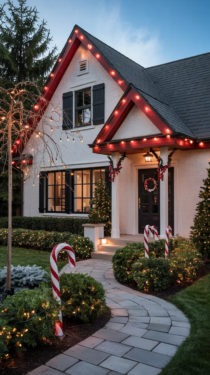 Red and White Christmas Lights 2026: Stunning Outdoor and Tree Decoration Ideas