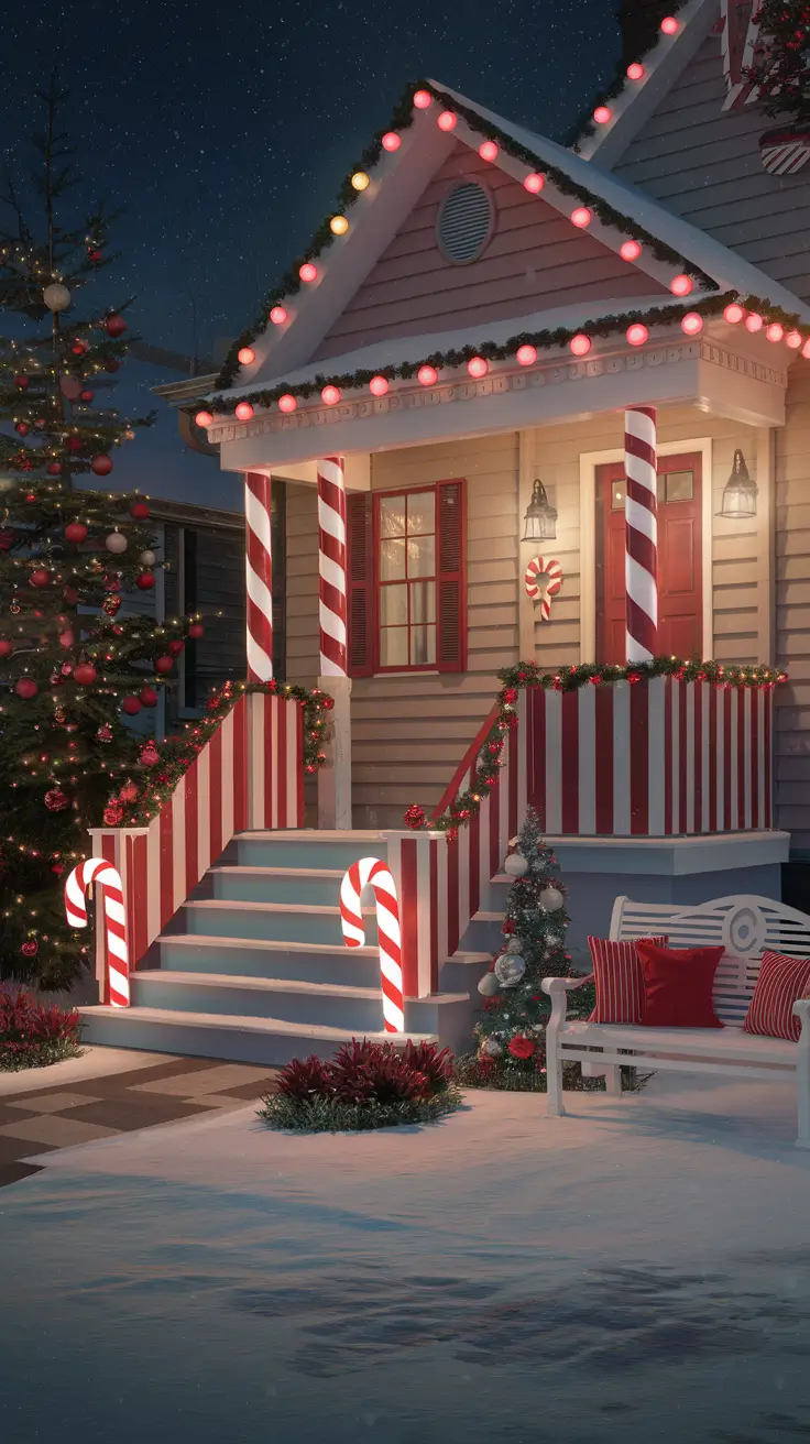 Red and White Christmas Lights 2026: Stunning Outdoor and Tree Decoration Ideas