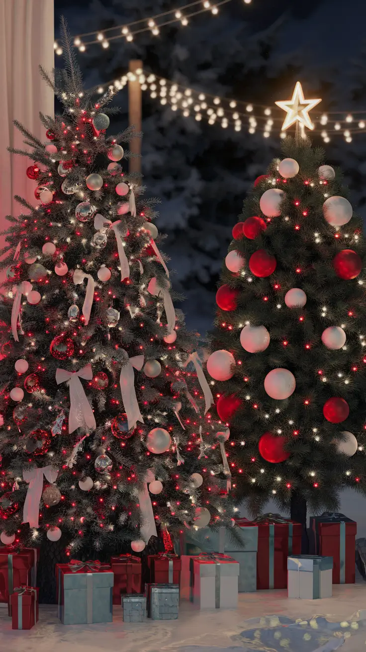 Red and White Christmas Lights 2026: Stunning Outdoor and Tree Decoration Ideas
