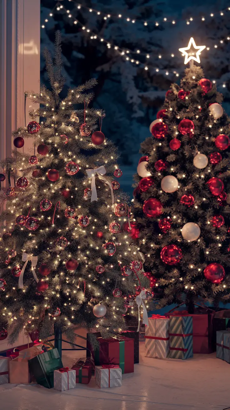 Red and White Christmas Lights 2026: Stunning Outdoor and Tree Decoration Ideas