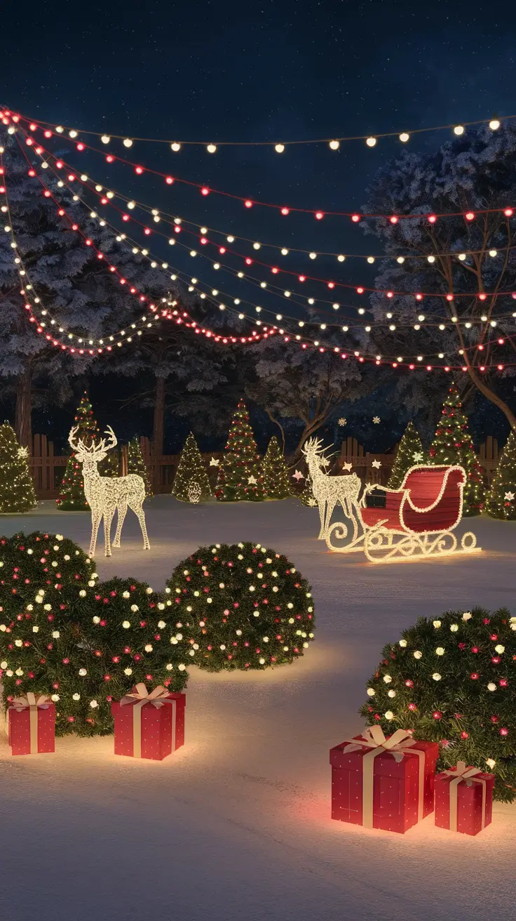 Red and White Christmas Lights 2026: Stunning Outdoor and Tree Decoration Ideas