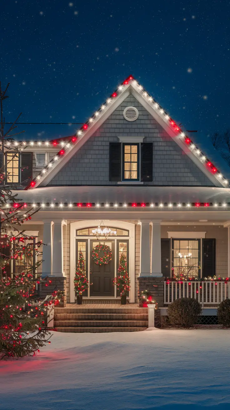 Red and White Christmas Lights 2026: Stunning Outdoor and Tree Decoration Ideas
