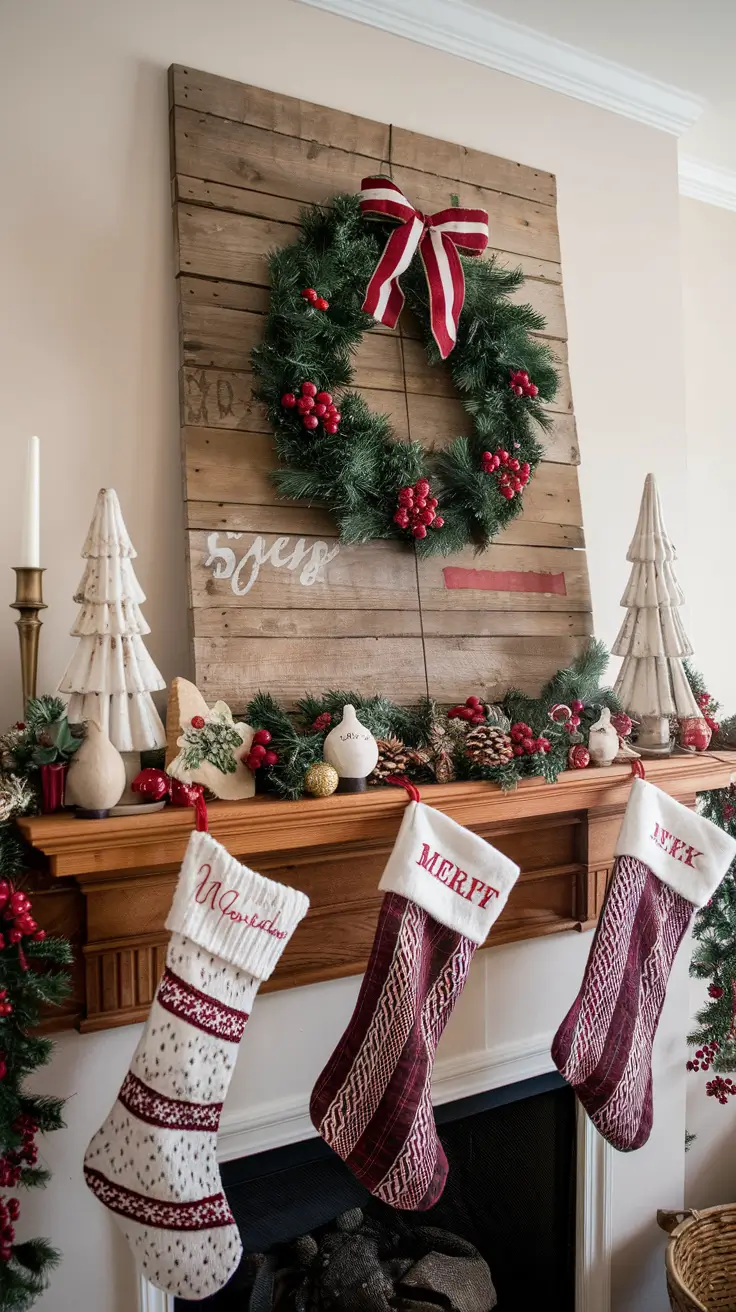 Christmas Mantle Decor Ideas 2026: Elegant, Rustic & Trendy Styles