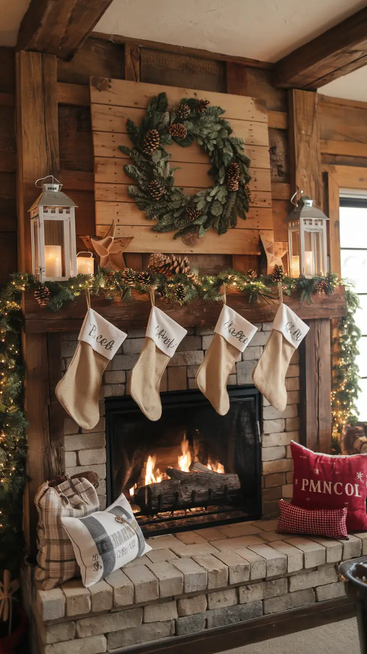 Christmas Mantle Decor Ideas 2026: Elegant, Rustic & Trendy Styles