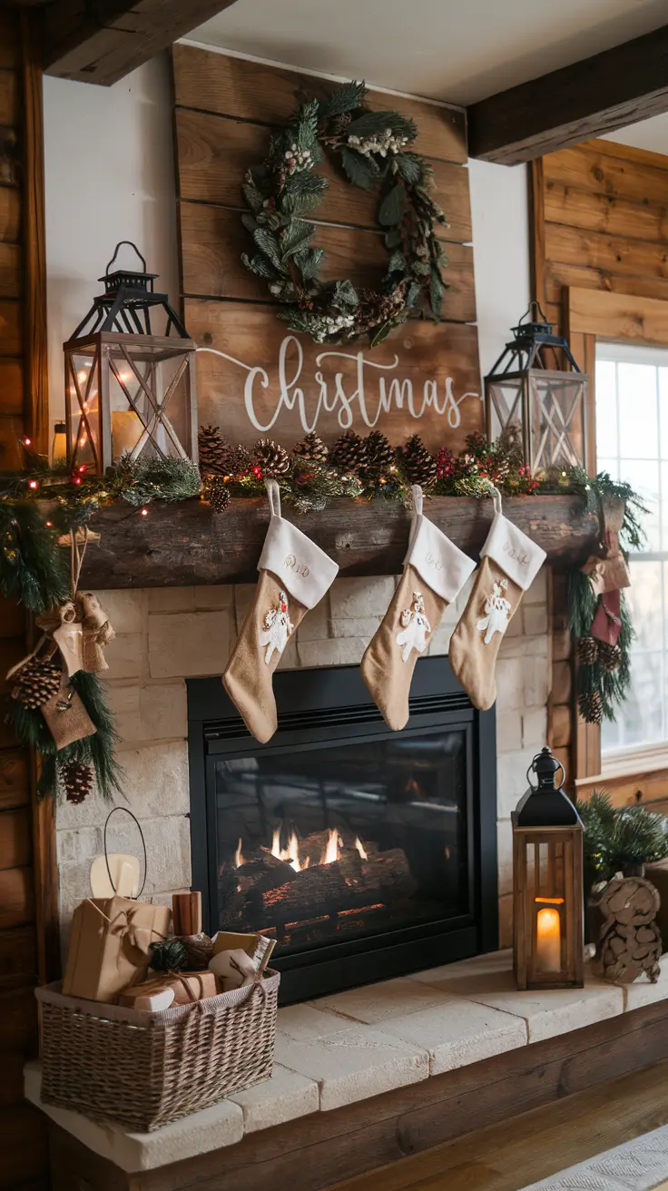 Christmas Mantle Decor Ideas 2026: Elegant, Rustic & Trendy Styles