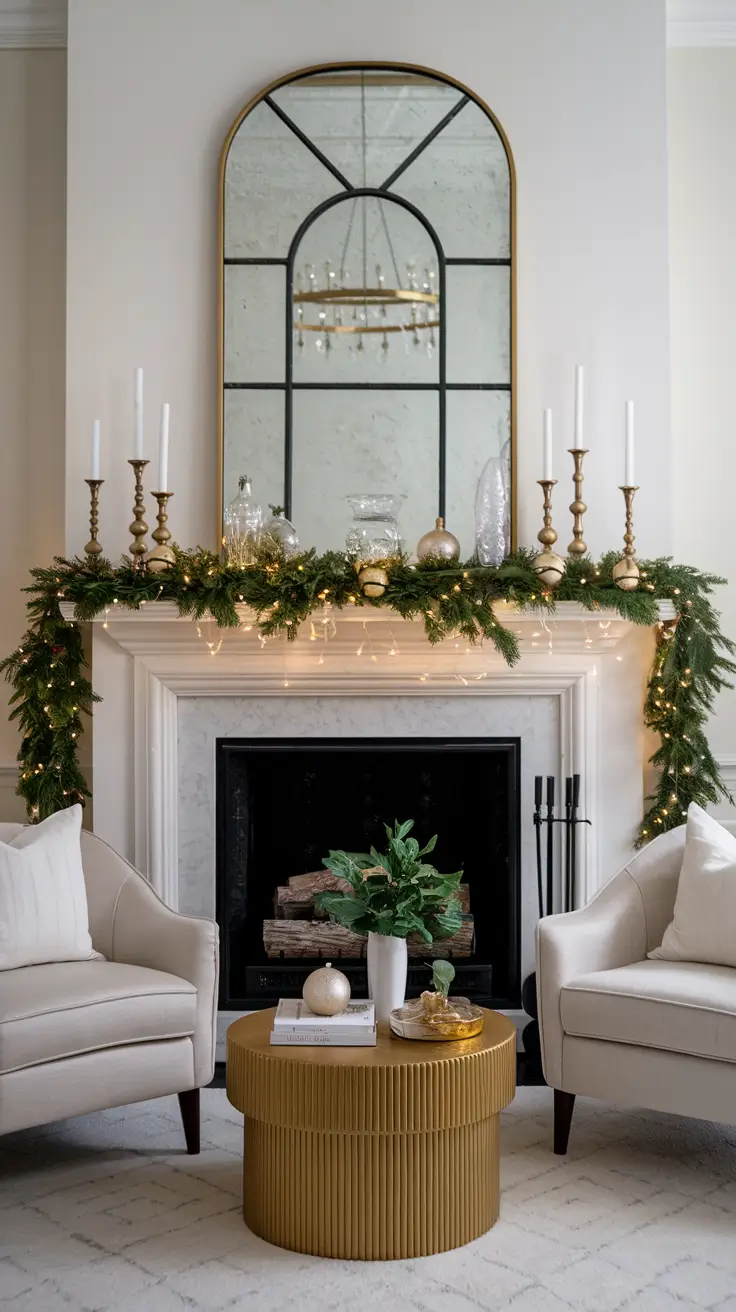 Christmas Mantle Decor Ideas 2026: Elegant, Rustic & Trendy Styles