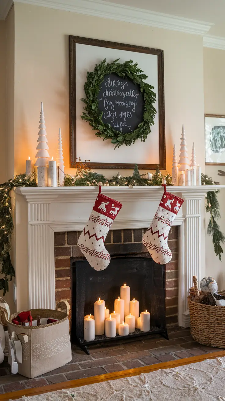 Christmas Mantle Decor Ideas 2026: Elegant, Rustic & Trendy Styles