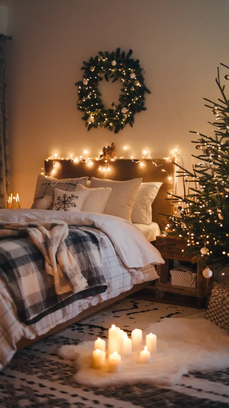 Christmas Bedroom Decor Ideas 2026: Cozy, Elegant & Trendy Styles