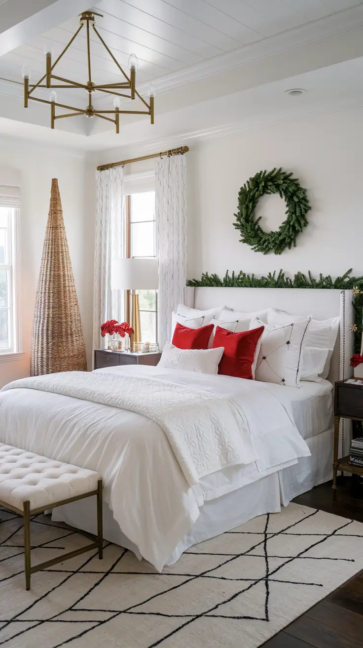 Christmas Bedroom Decor Ideas 2026: Cozy, Elegant & Trendy Styles