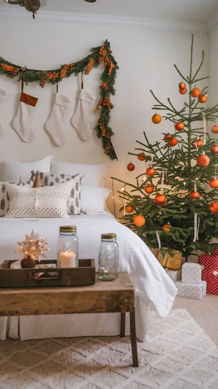 Christmas Bedroom Decor Ideas 2026: Cozy, Elegant & Trendy Styles