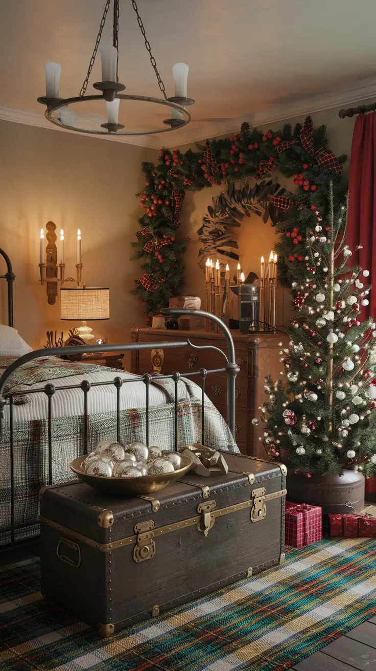 Christmas Bedroom Decor Ideas 2026: Cozy, Elegant & Trendy Styles