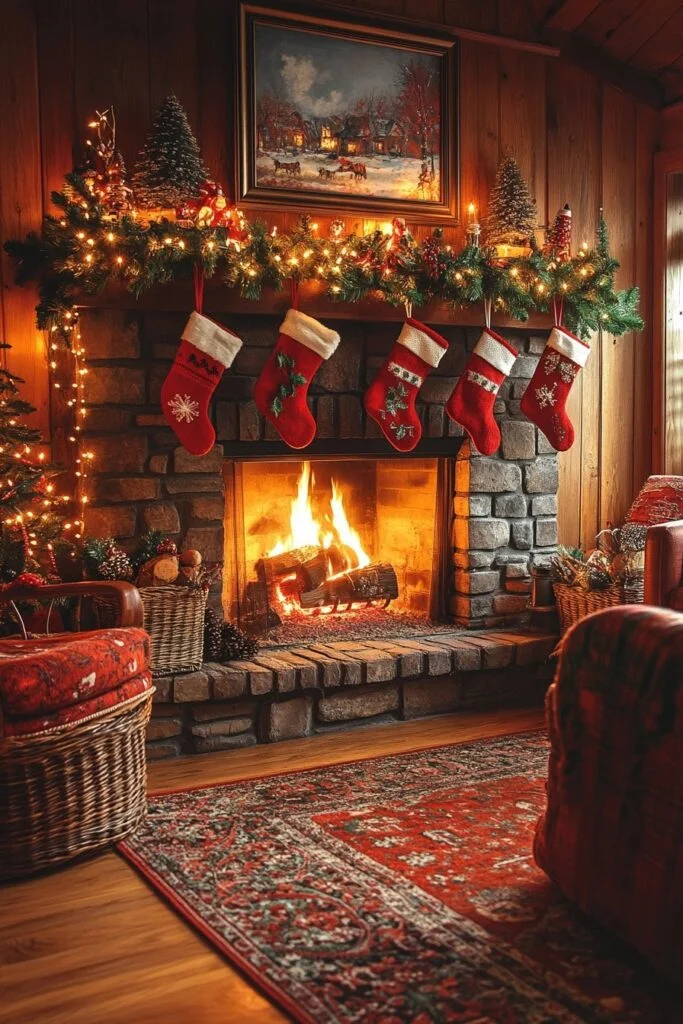 Cozy Fireside Gathering Spot