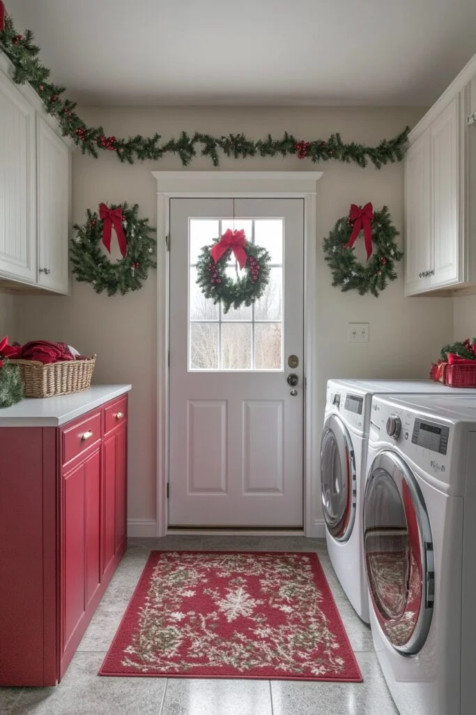Bright and Merry Laundry Space