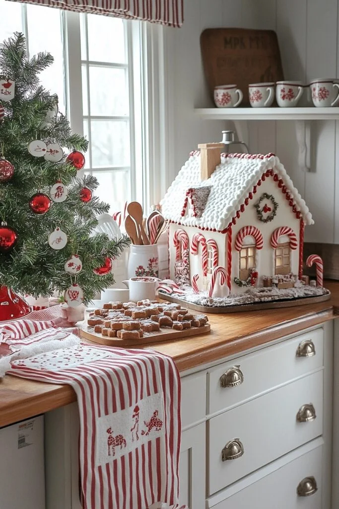 Gingerbread-Themed Kitchen Delight