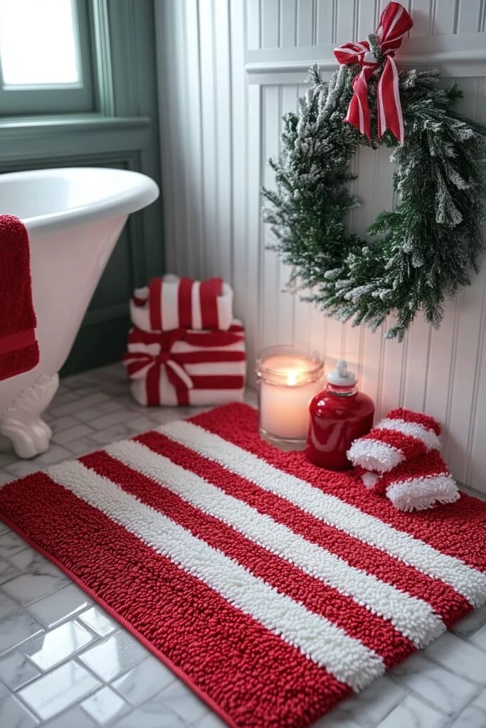 Refreshing Peppermint Bathroom