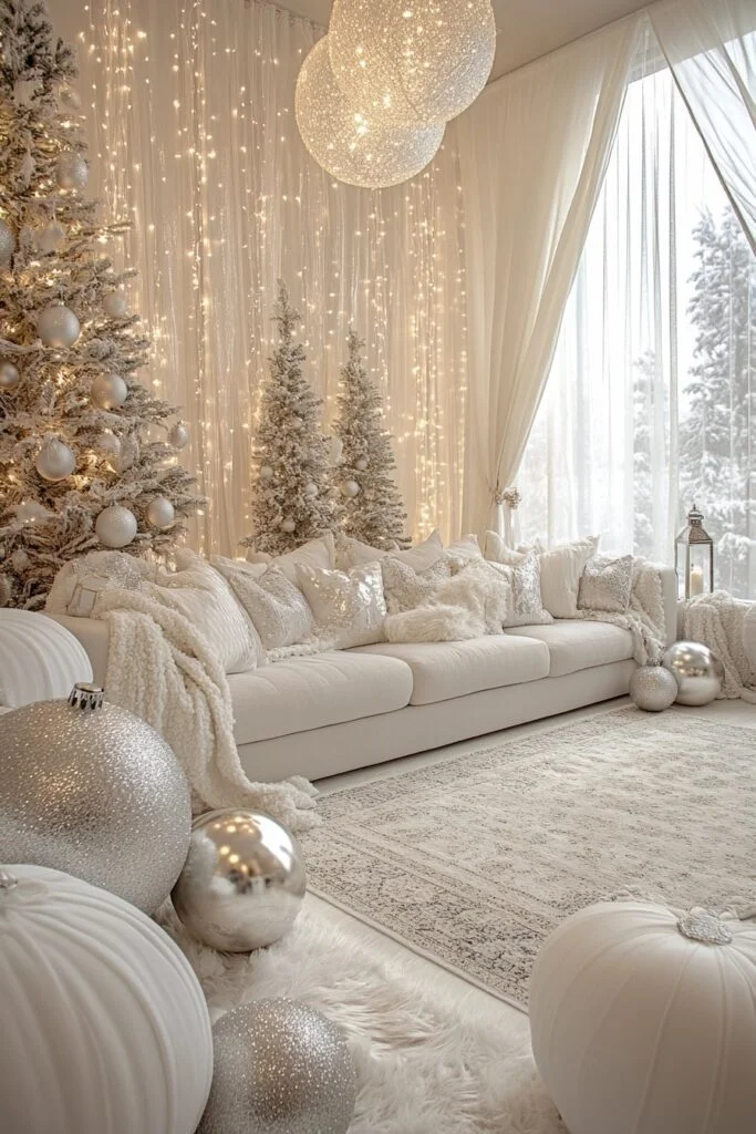Serene Winter White Ambiance
