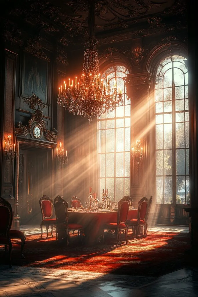 Shadowed Chandeliers