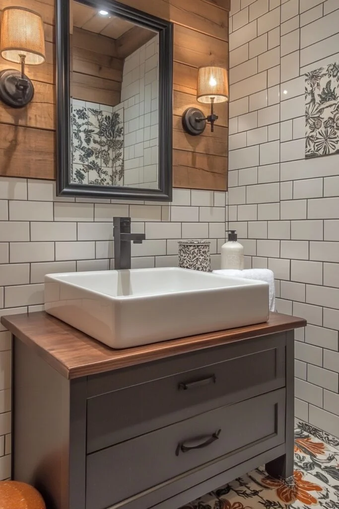 Elegant Retro Suite with Modern Materials