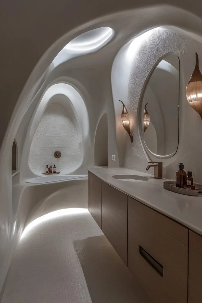 Streamlined Art Nouveau Minimalism