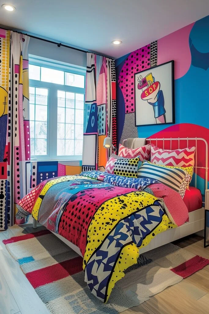 Bold Pop Art Accents
