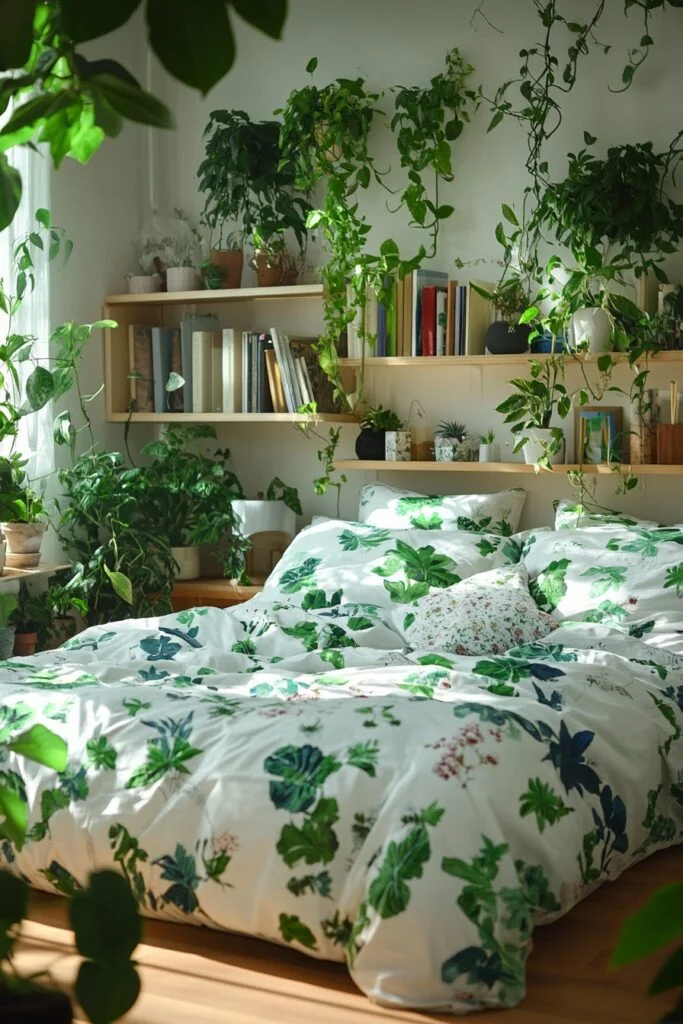 Nature-Inspired Bedroom Corners