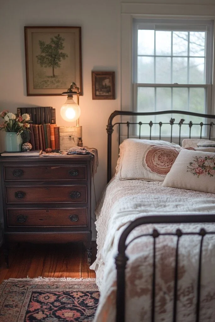 Vintage Organic Bedroom
