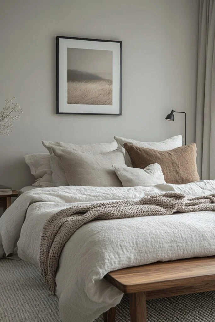 Pure and Simple Organic Bedroom