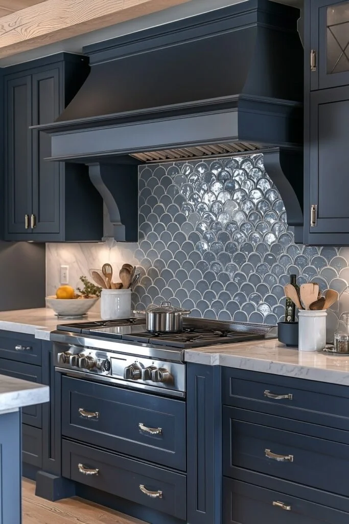 Contemporary Mariner's Kitchen